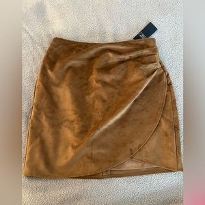 Abercrombie and Fitch Suede Miniskirt. New with Tags!